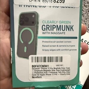 artis Clearly Green iPhone 17 Pro Case with Magsafe